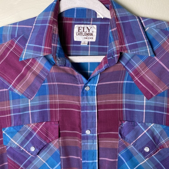 Ely Cattleman Pearl Snap Shirt - Picture 10 of 13